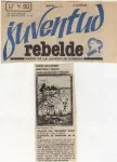 1990 akefeh von koerber ankuendigung ausstellung juventud rebelde